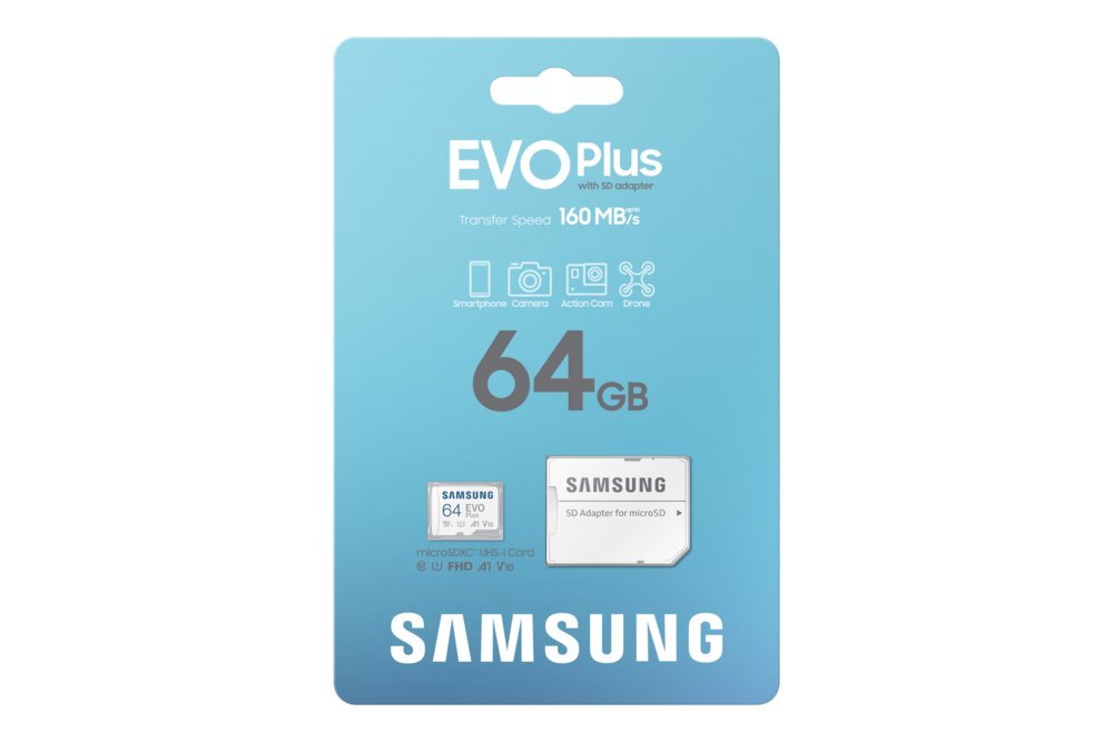 Samsung EVO Plus | MicroSDXC | 64GB | Class 10 | UHS-I U1 | Inclusief adapter - Afbeelding 9