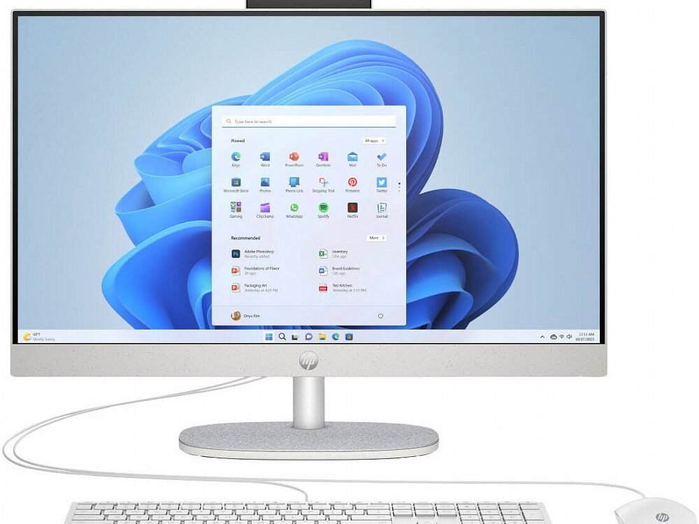 HP All-in-One 24-cr0041ny | 23.8'' Full HD IPS | Intel Core i7-1335U | 16GB | 512GB | W11 Professional