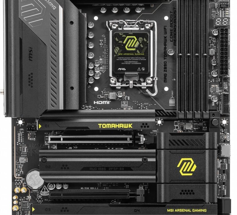 MSI MAG Z890 TOMAHAWK WIFI | Socket LGA 1851 | Intel Z890 | 4xDDR5 | ATX | Moederbord