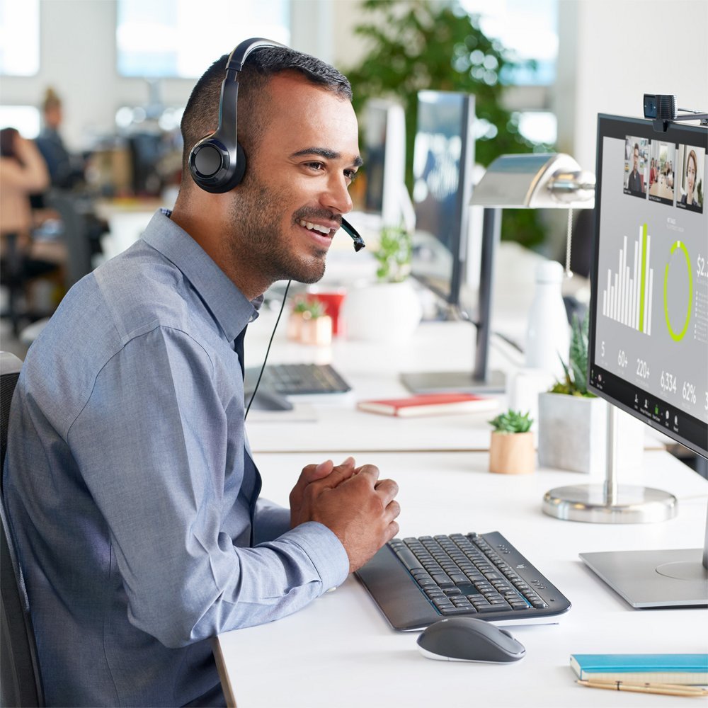 Logitech H390 | Bedrade On-ear Headset USB-A | Zwart - Afbeelding 11