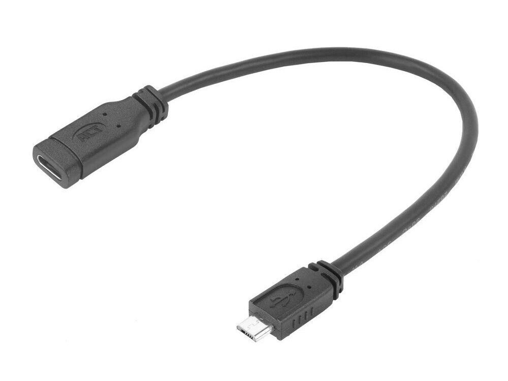 ACT Adapterkabel | USB Type-C (Female) naar USB Micro-B 2.0 (Male)
