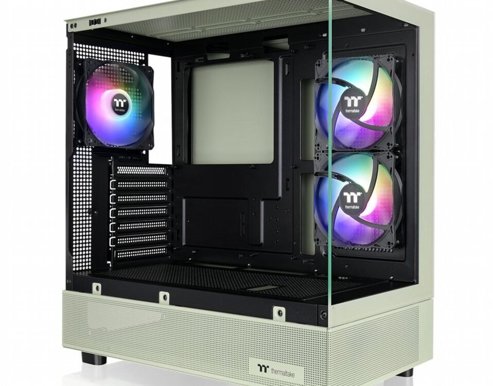 Thermaltake View 270 Plus TG ARGB | Mid Tower Case | Matcha Green (CA-1Y7-00MEWN-01)