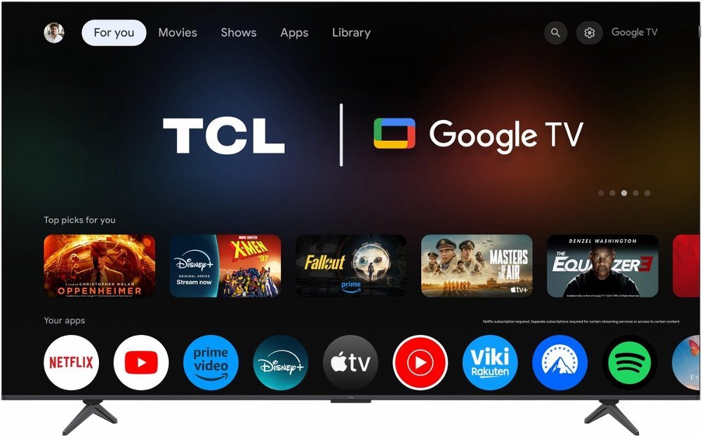 TCL 85T8C | 85" 4K Ultra HD QD-MiniLED | 144Hz | Google TV | Dolby Vision | HDMI 2.1 | Smart TV - Afbeelding 5