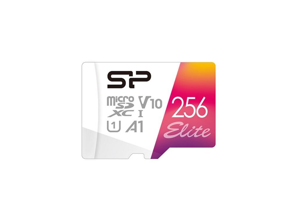 SD Silicon Power Elite 256 GB MicroSDXC UHS-I Klasse 10