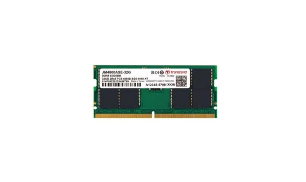 Transcend JetMemory JM4800ASE-32G | 32GB (1x32GB) DDR5 | 4800 MHz | SODIMM