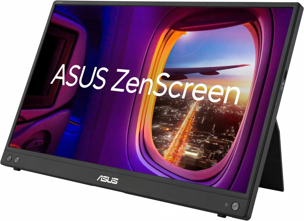 ASUS ZenScreen MB16AHV | 15,6" Full HD IPS Monitor (1920x1080) | Draagbaar | USB-C | Zwart