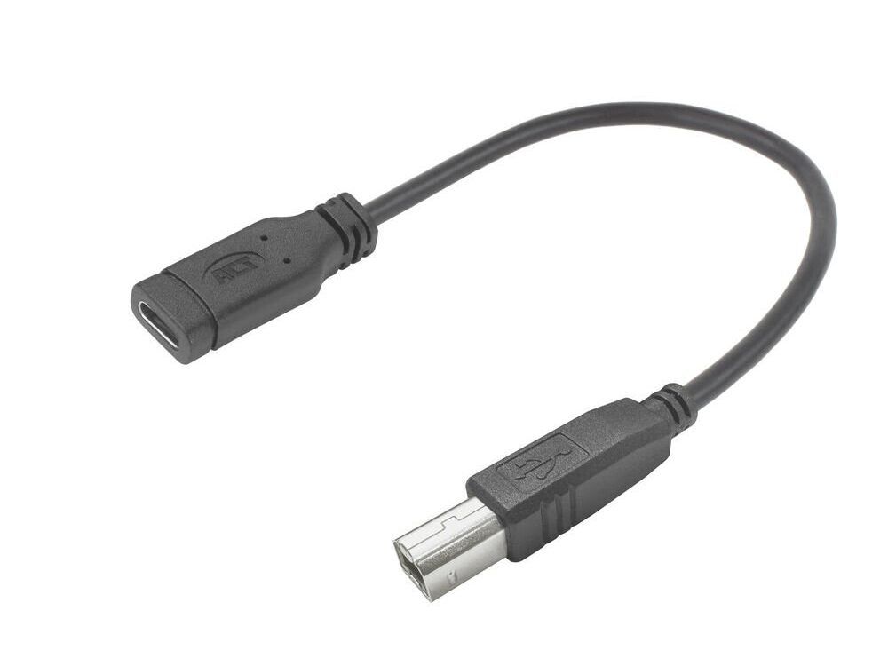 ACT Adapterkabel | USB Type-C (Female) naar USB-B 2.0 (Printer) | 0,2 meter