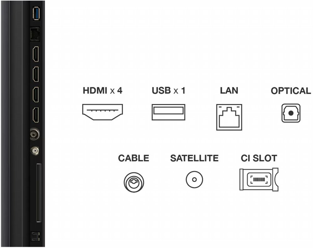 TCL 55Q7C | 55" 4K Ultra HD QD-MiniLED | 120Hz | Google TV | Dolby Vision | HDMI 2.1 | Smart TV - Afbeelding 3