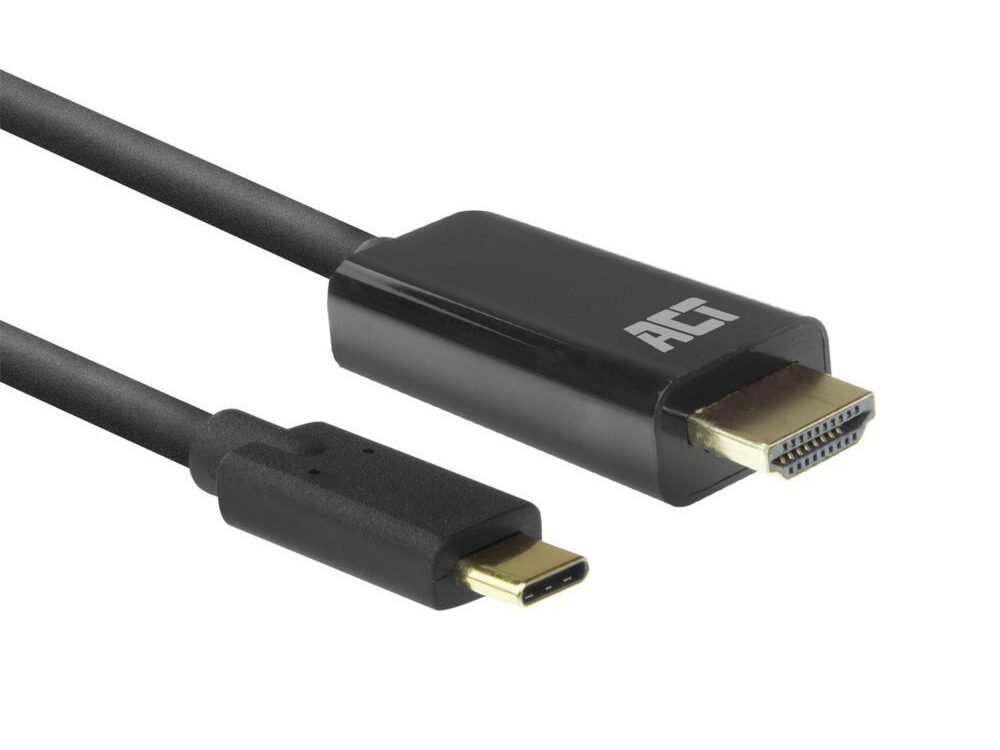 ACT AC7315 | USB-C naar HDMI Kabel | 2 m | Zwart
