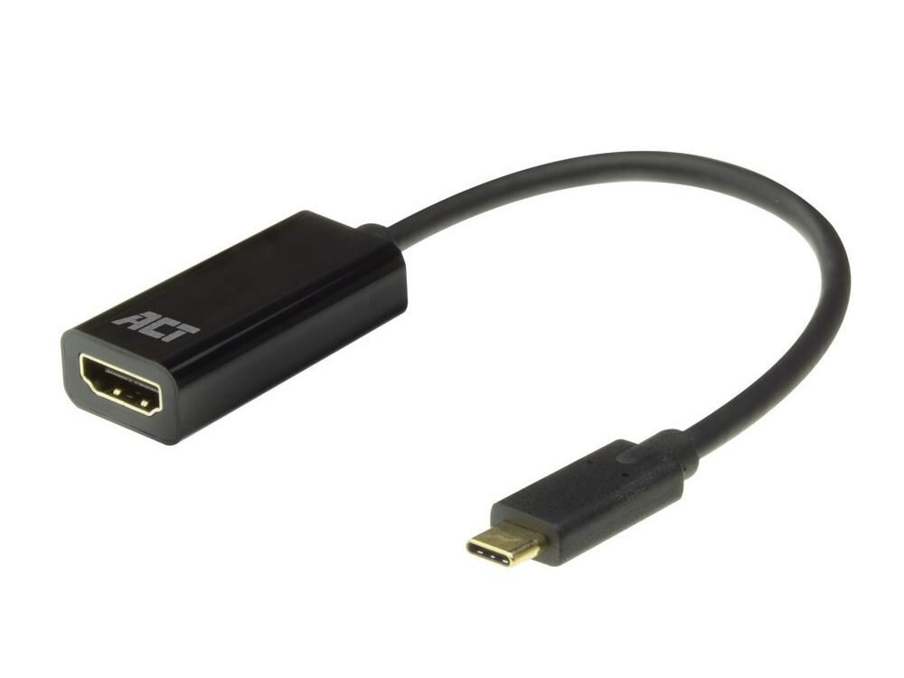 ACT AC7310 | USB-C naar HDMI Adapter | 0,15 m | Zwart