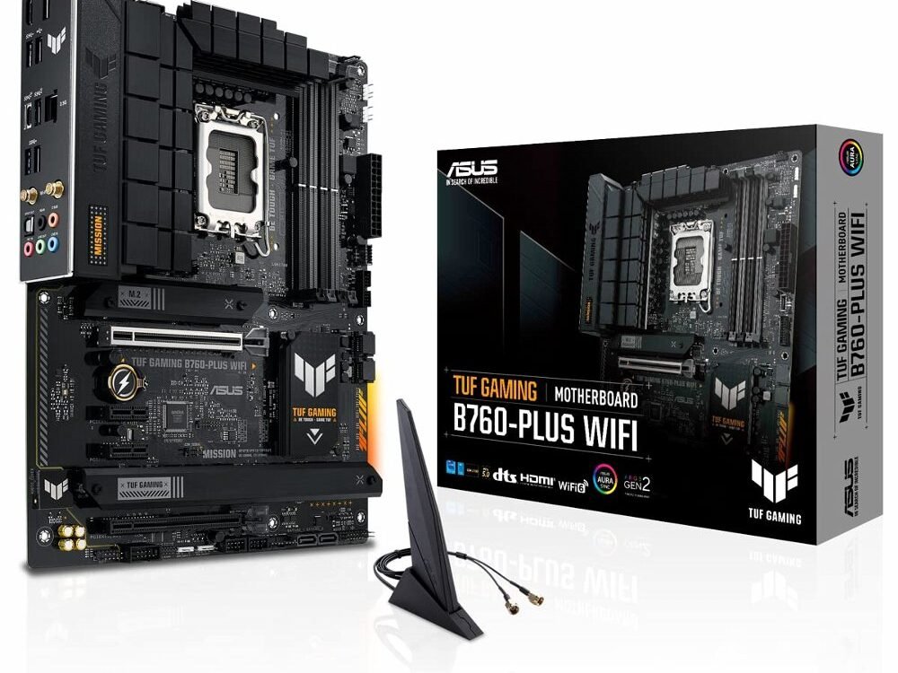 ASUS TUF Gaming B760-PLUS WIFI | Intel B760 Moederbord | LGA 1700 | ATX | WiFi