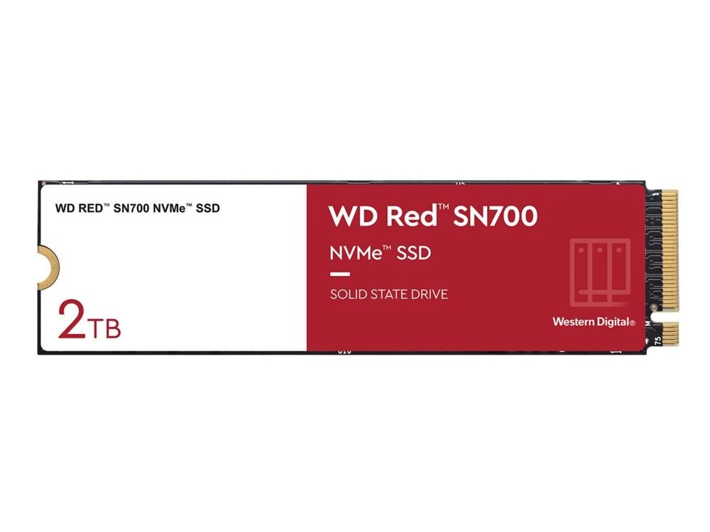 Western Digital SN700 | 2TB NVMe SSD | M.2 | Gen3 | 3.400MB/s Lezen | 2.900MB/s Schrijven