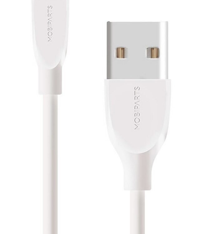 Mobiparts Micro USB naar USB | 2A | 2m | Wit
