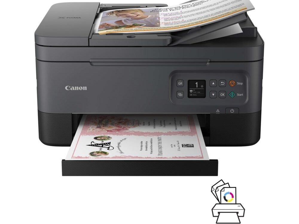 Canon PIXMA TS7450i | All-in-One Inkjetprinter | Kleur | A4 | 4800 × 1200 dpi | Wi-Fi | ADF