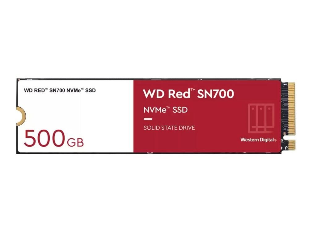 Western Digital Red SN700 | 500GB NVMe SSD | M.2 Gen3 | 3.430MB/s Lezen | 3.000MB/s Schrijven
