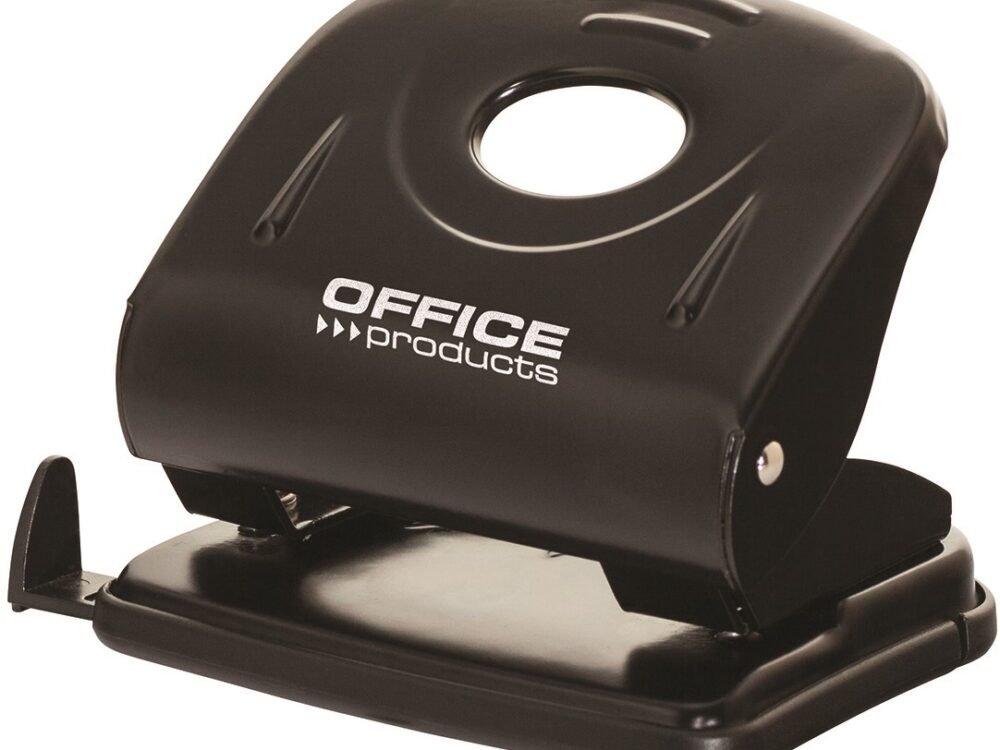 Perforator 2-gaats, 30 vel, zwart