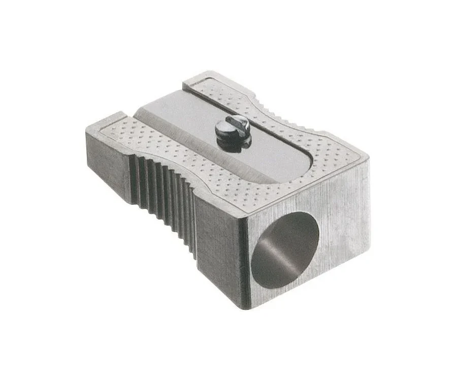 Puntenslijper, aluminium, enkel gat