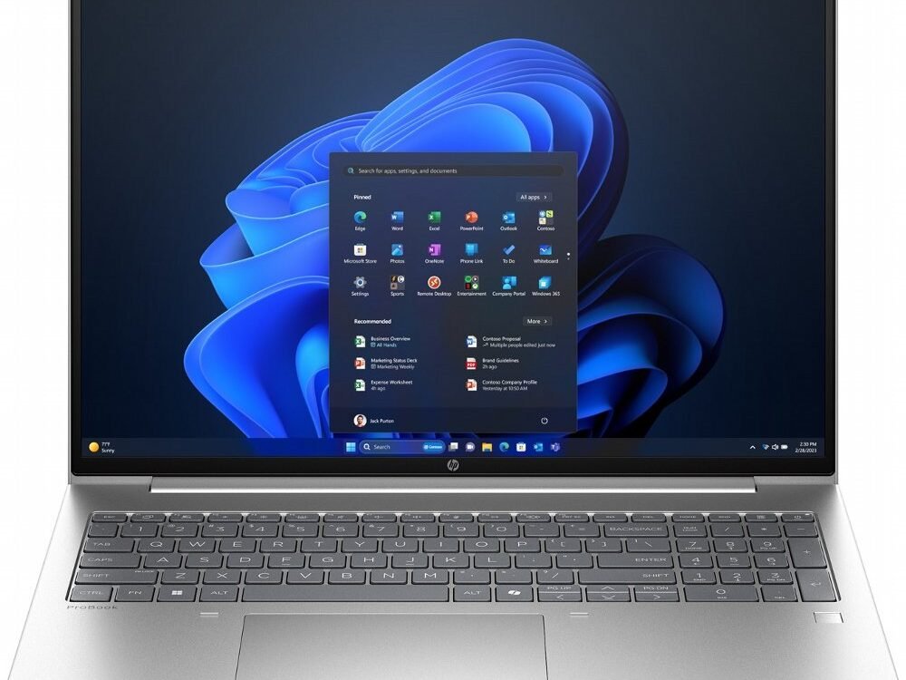 HP ProBook 4 G1i | 16” WUXGA IPS Touch | Intel Core Ultra 7-225U | 24GB DDR5 | 1TB SSD | IR CAM | W11 Pro