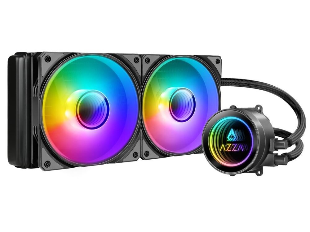 AZZA Galeforce 240mm ARGB PWM | All-in-One CPU Waterkoeler | Open Box