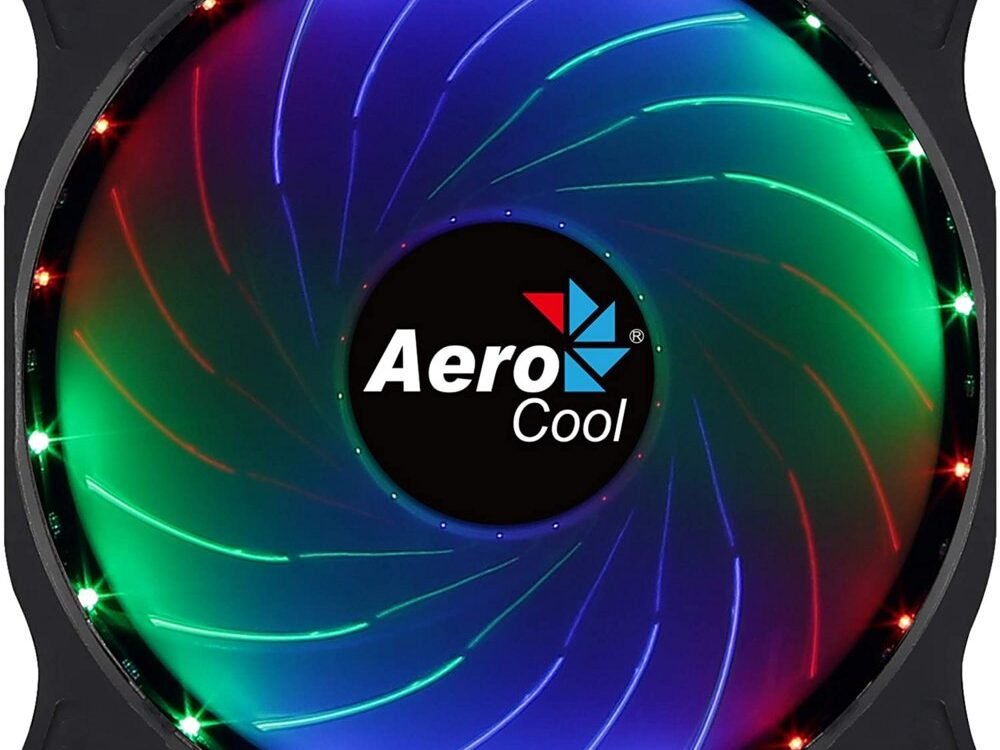 Aerocool Cosmo 12 | 120mm Case Fan | RGB | 23.9 dB | Zwart