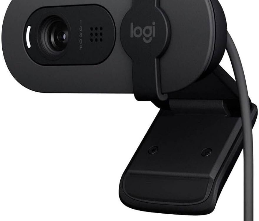Logitech Brio 100 Full HD Webcam | 1080p | Ingebouwde Microfoon | Privacy Shutter | USB-A | Grafiet