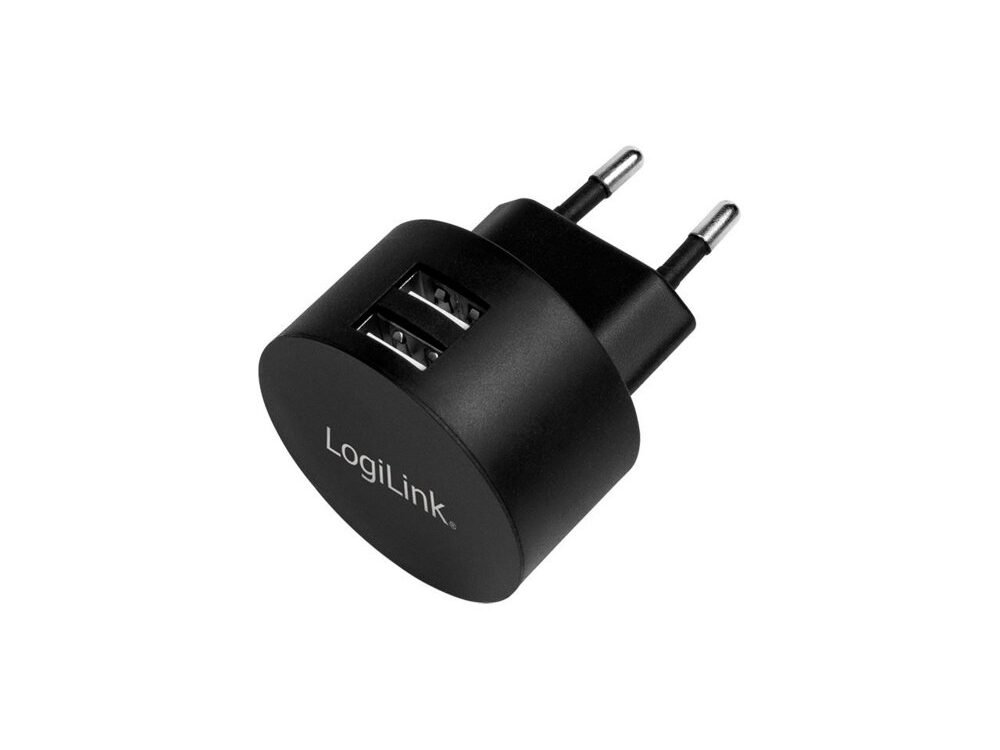 LogiLink PA0218 oplader voor mobiele apparatuur Zwart Binnen