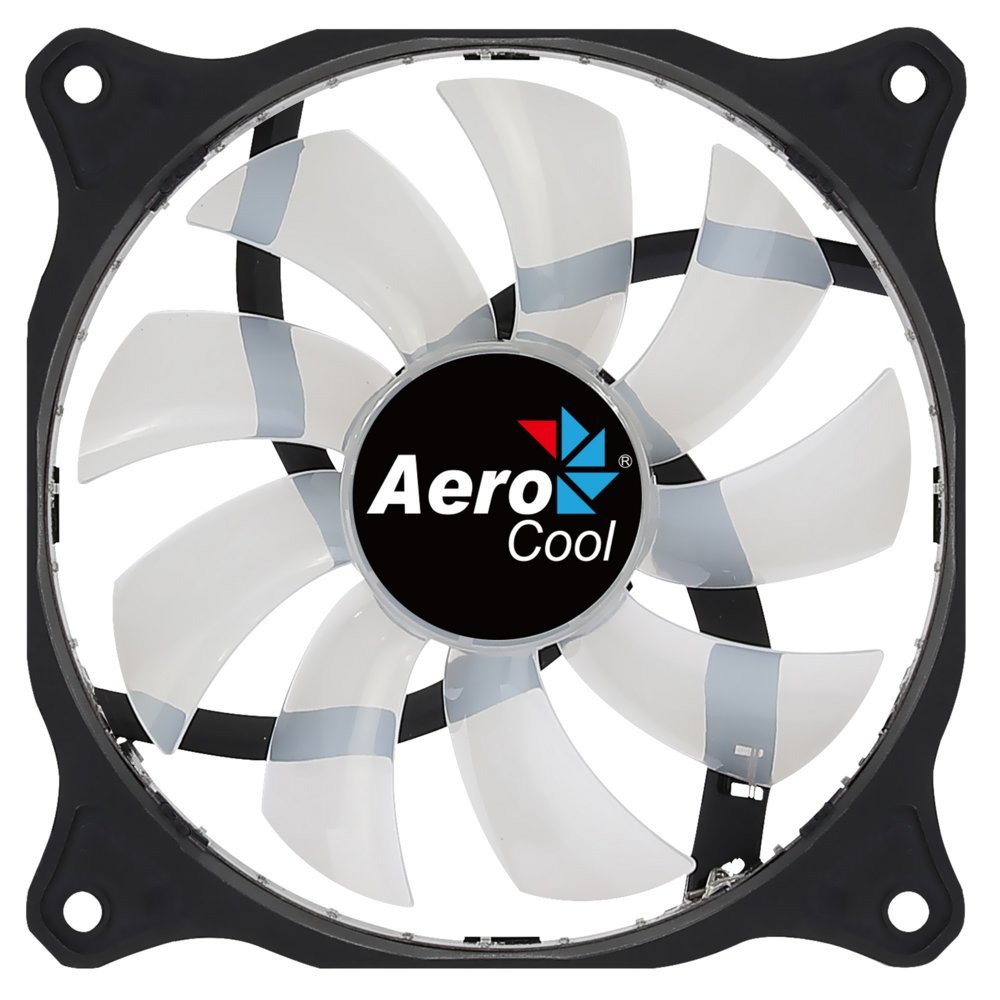 Aerocool Cosmo 12 | 120mm Case Fan | RGB | 23.9 dB | Zwart - Afbeelding 6