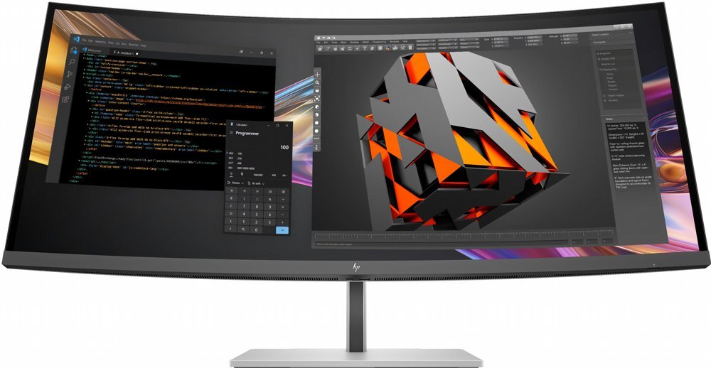 HP Series 7 Pro 738pu | 37.5" WQHD+ IPS Black Curved | Thunderbolt 4 | USB-C Docking Monitor - Afbeelding 8