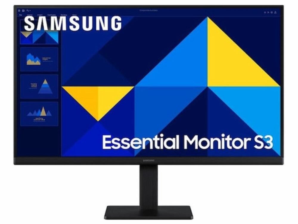 Samsung Essential Monitor S3 | 24 inch Full HD IPS | 100Hz | 5ms | HDMI | VESA