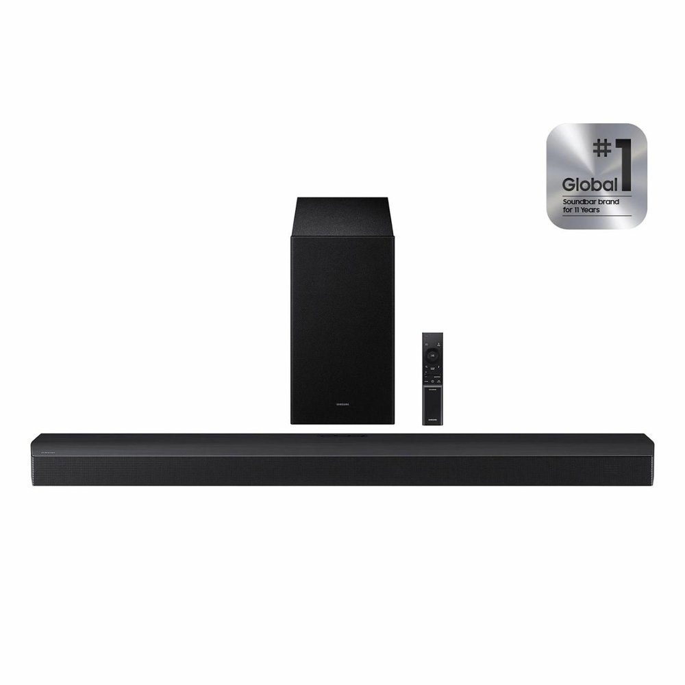 Samsung HW-B750F | 5.1-kanaals Soundbar met Draadloze Subwoofer | Dolby Audio | 400W | Zwart - Afbeelding 4