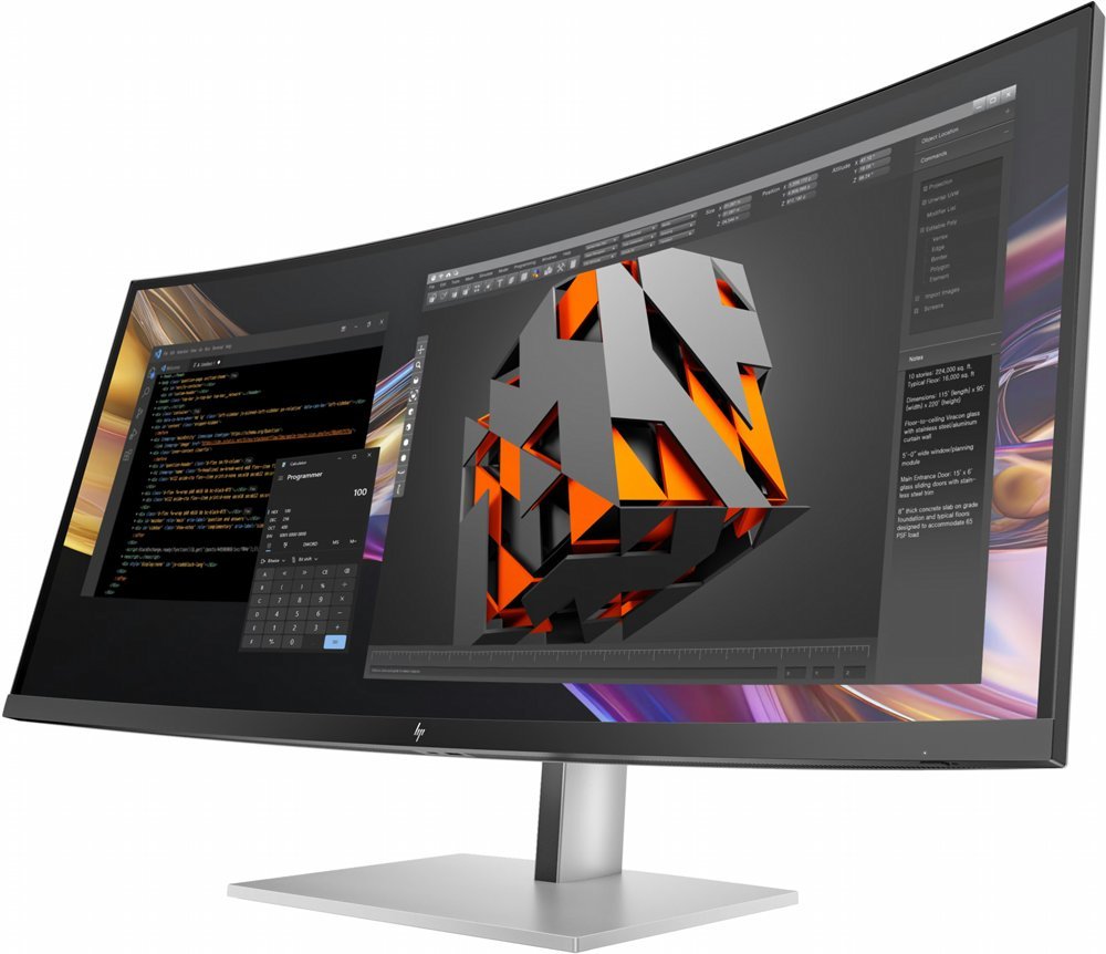 HP Series 7 Pro 738pu | 37.5" WQHD+ IPS Black Curved | Thunderbolt 4 | USB-C Docking Monitor - Afbeelding 10
