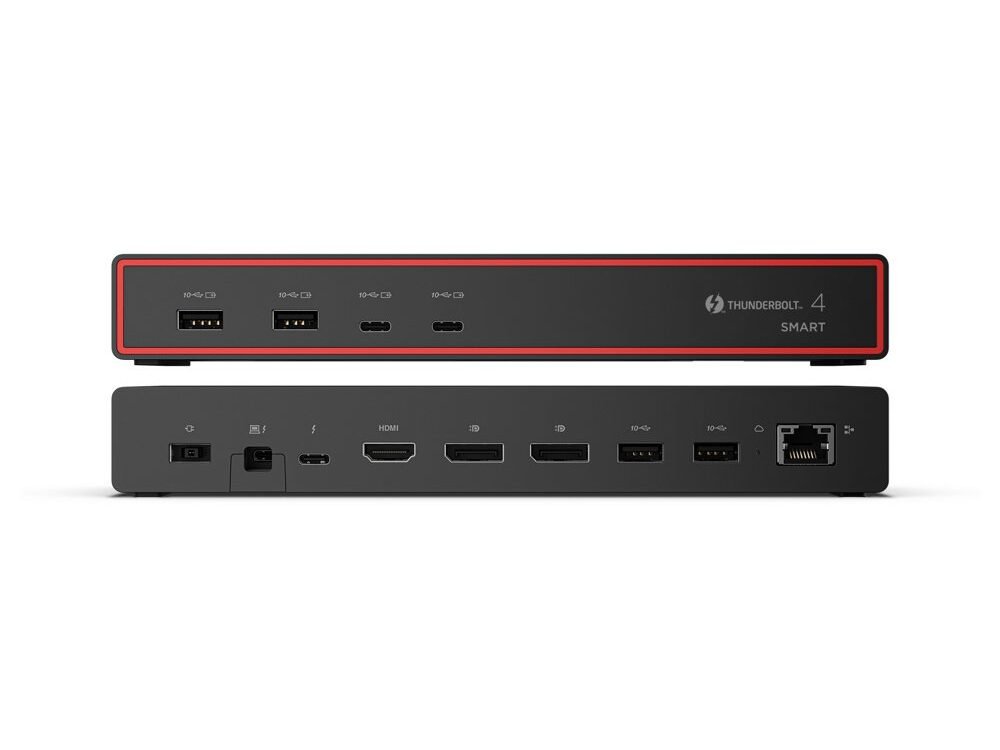 Lenovo ThinkPad Thunderbolt 4 Smart Dock Gen 2 7500 | 40 Gbit/s | Dual 4K / 8K | 100W PD | 2.5GbE | HDMI 2.1