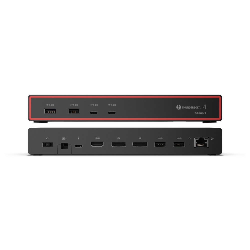 Lenovo ThinkPad Thunderbolt 4 Smart Dock Gen 2 7500 | 40 Gbit/s | Dual 4K / 8K | 100W PD | 2.5GbE | HDMI 2.1