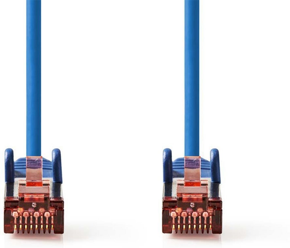 Nedis netwerkkabel | Cat6 | S/FTP (S-STP) | 2 m | Blauw | CCGP85221BU20 - Afbeelding 4