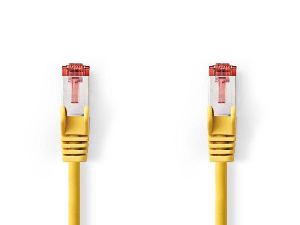 Nedis netwerkkabel | Cat6 | SF/UTP (S-FTP) | 3 m | Geel | CCGP85221YE30
