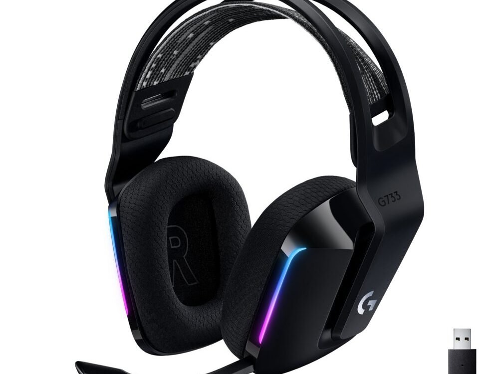 Logitech G G733 LIGHTSPEED Wireless Gaming Headset | RGB | Zwart