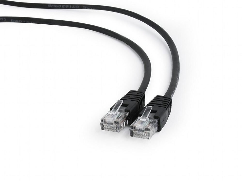 Gembird U/UTP Cat 5E Netwerkkabel | 1 m | Zwart