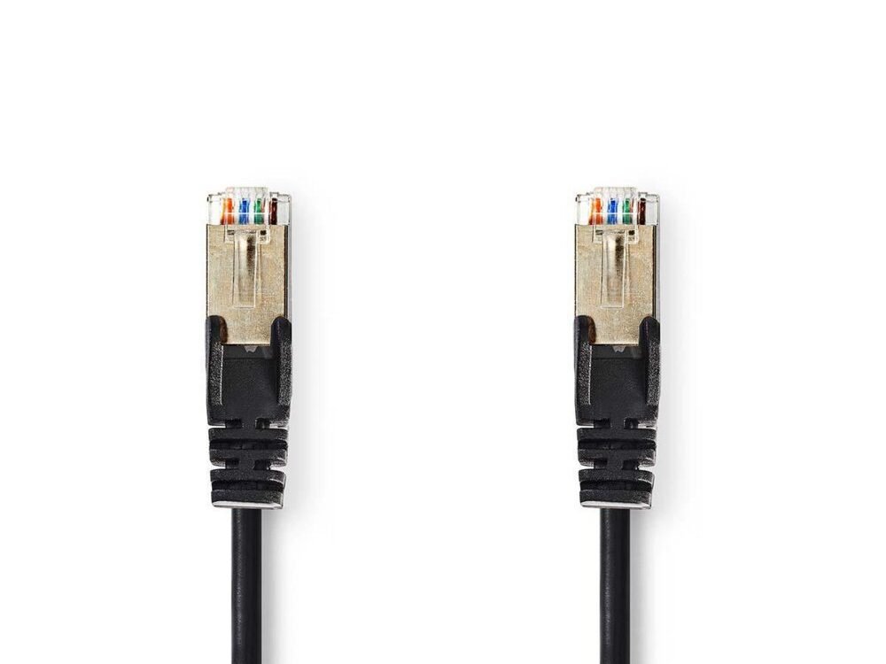 Nedis netwerkkabel | Cat5e | SF/UTP (S-FTP) | 3 m | Zwart | CCGP85121BK30