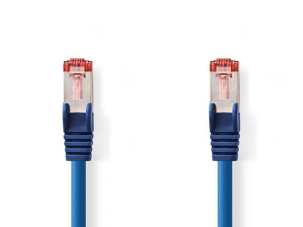 Nedis netwerkkabel | Cat6 | S/FTP (S-STP) | 2 m | Blauw | CCGP85221BU20