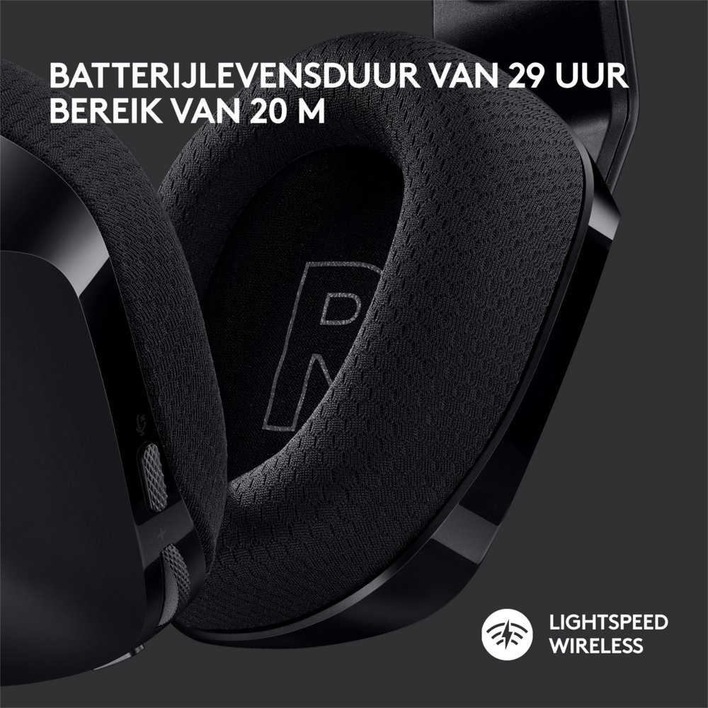Logitech G G733 LIGHTSPEED Wireless Gaming Headset | RGB | Zwart - Afbeelding 9
