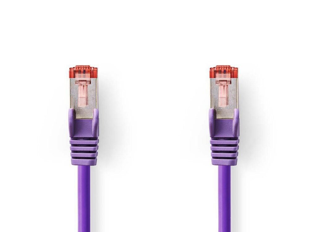 Nedis S/FTP Cat 6 Netwerkkabel | 2 m | Violet