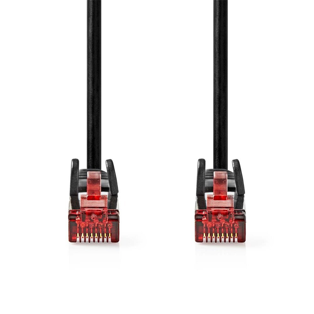 Nedis netwerkkabel | Cat6 | U/UTP (UTP) | 1 m | Zwart | CCGL85200BK10 - Afbeelding 3