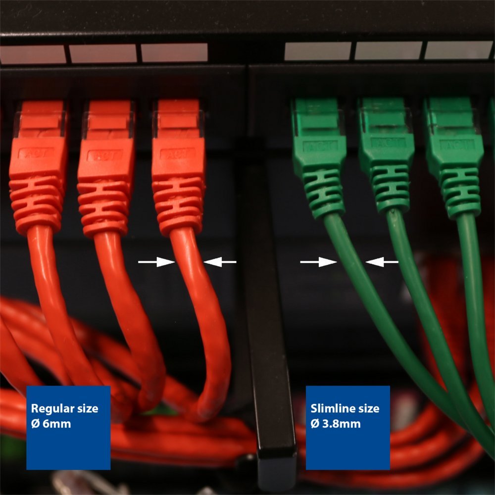 ACT netwerkkabel | Cat6 | U/UTP (UTP) | 3 m | Grijs | DC9003 - Afbeelding 9