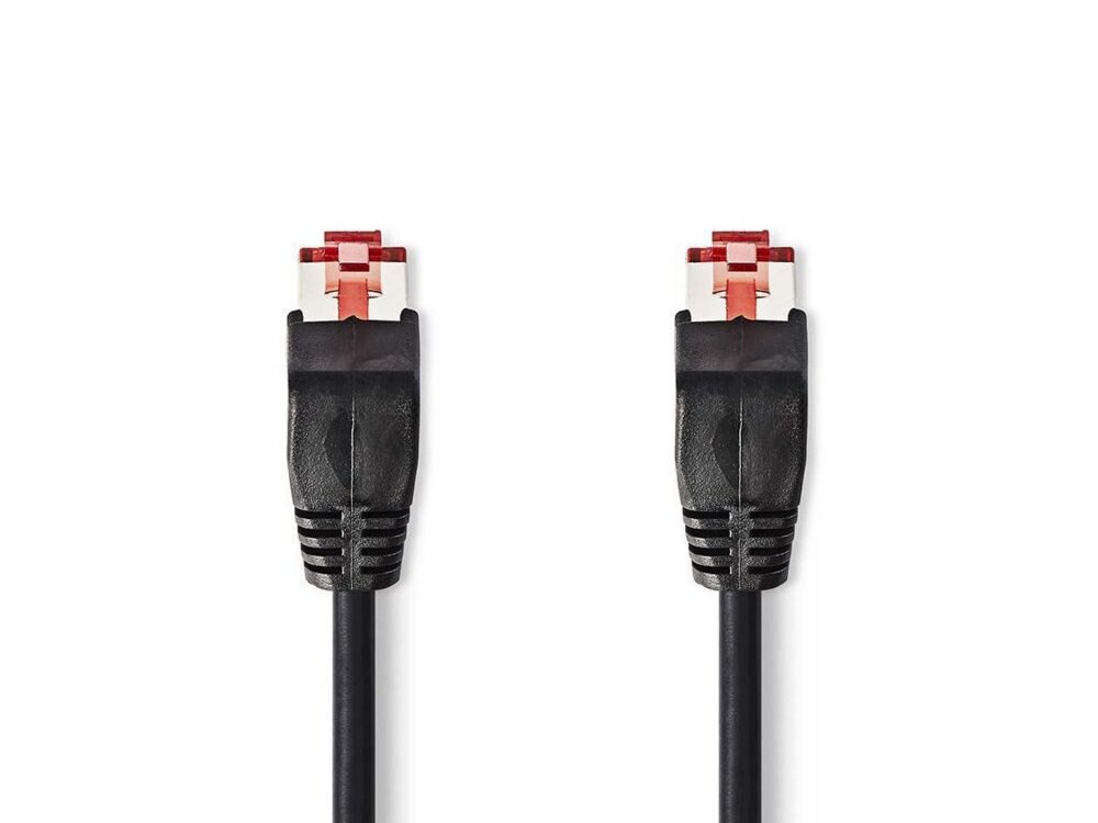 Nedis U/UTP Cat 6 Netwerkkabel | 1 m | Zwart