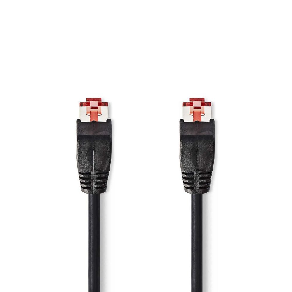 Nedis U/UTP Cat 6 Netwerkkabel | 1 m | Zwart