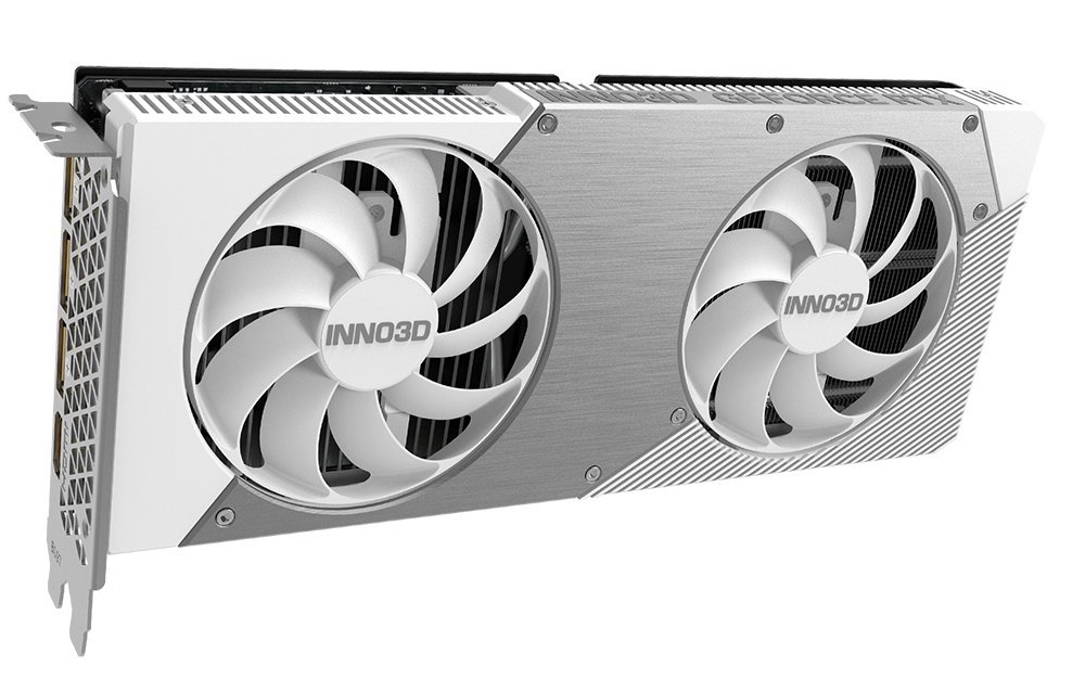 INNO3D GeForce RTX 5060 TWIN 2X OC WHITE | 8GB GDDR7 | DLSS 4 | Videokaart | Nvidia GPU