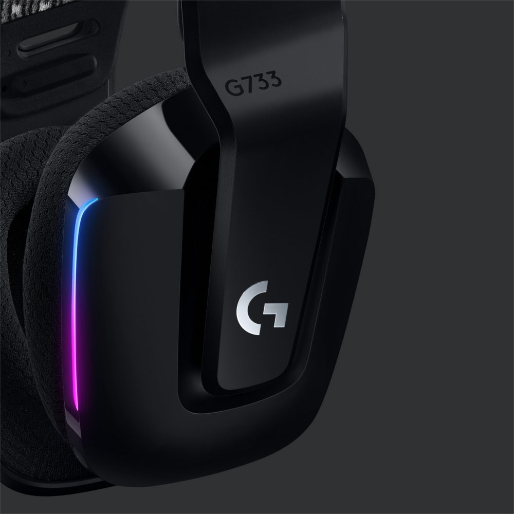 Logitech G G733 LIGHTSPEED Wireless Gaming Headset | RGB | Zwart - Afbeelding 5
