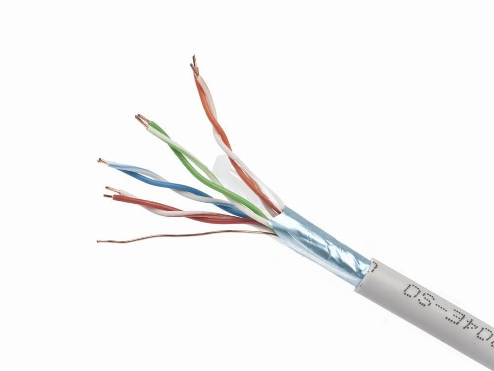 Gembird F/UTP Cat 5E Netwerkkabel | 100 m | Grijs