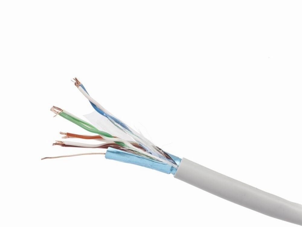 Gembird F/UTP Cat 5E Netwerkkabel | 100 m | Grijs