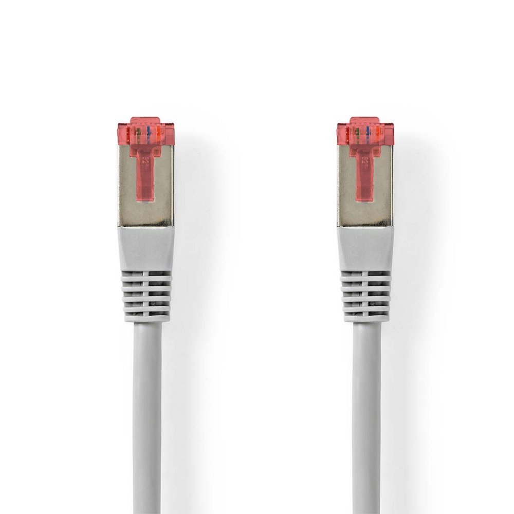 Nedis CCGL85220GY20 | Netwerkkabel Cat6 SF/UTP | 2 m | Grijs | RJ45 Male-naar-RJ45 Male - Afbeelding 3
